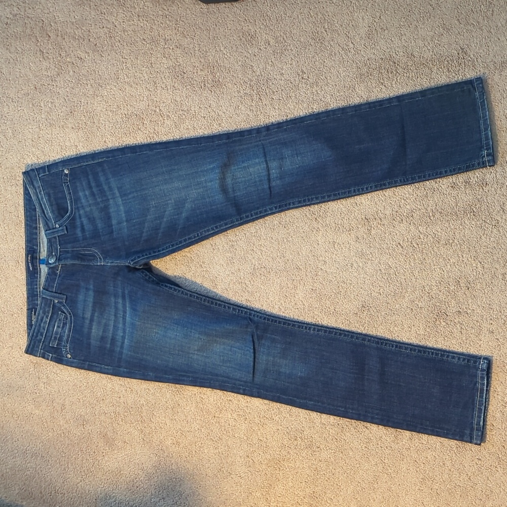 Vigoss Studio The Seattle Skinny 9 / 10 30 Stretch Semi-Distressed Blue Jeans